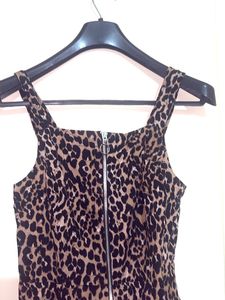 Leopard Print Mini Dress