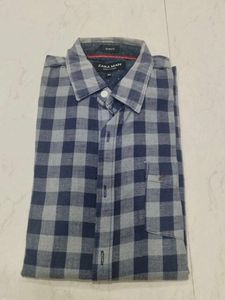 Zara Man Checked Slim Fit Shirt