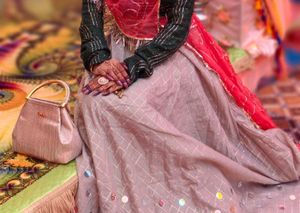 Elegant Lehenga Skirt with Detail