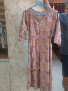 Price Drop Beautiful Printed Kurti Of L Size