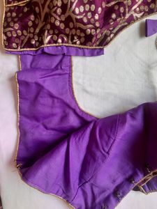 Purple Lining Blouse
