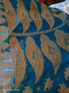 Peacock Green Saree