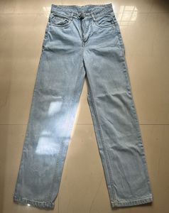 Light Wash Wide Leg Jeans