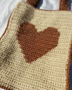 Crochet Powerpuff Tote Bag