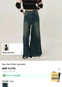 Wide Leg Jean🧚✨