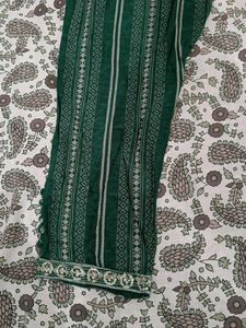 Emerald Green Embroidered Kurti