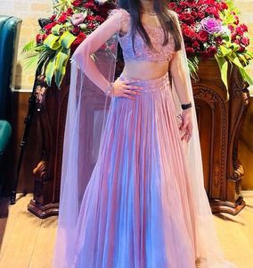 Elegant Pink Lehenga Choli Set