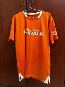 Orange Skechers WALK Tee