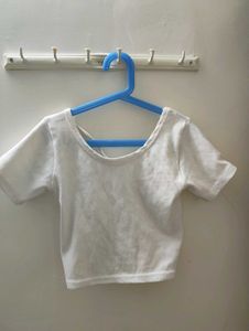 Crisscross Back Crop Top