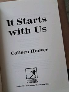 It Ends With Us,it Starts With Us Both Nd You Are The Reason To Smile