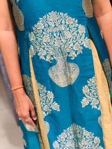 Kurta And Skirt 💙with Dupatta