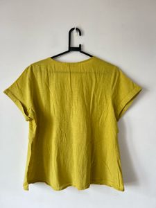 Lime Green Cotton Top