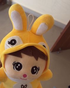 Cute Yellow Bunny Plush