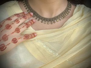 Oxidised Necklace Antique