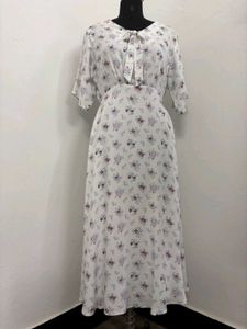 Floral Print Maxi Dress