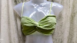 Green Bralette Top