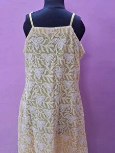 Chikankari  Dress Kurta
