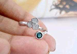 925 Silver Adjustable Ring
