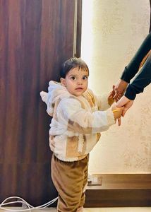 Branded Fluffy Jackets For Baby