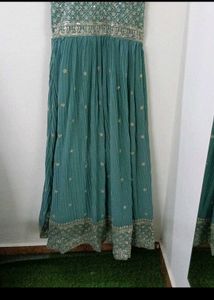 HEAVLY WORKED WEDDING GOWN WITH DUPATTA