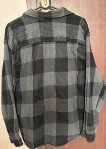 Classic Black &amp; Gray Checkered Flannel Shirt – H&amp;M