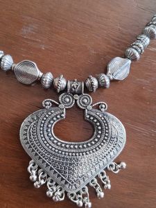 Boho Heart Pendant Necklace