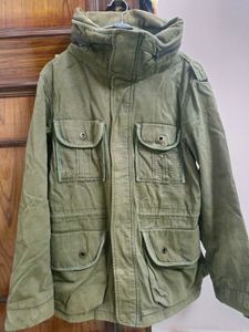Olive Military Jacket