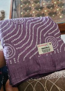 Dark Lavendar New Saree