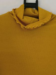 Shein Designer Mustard Top