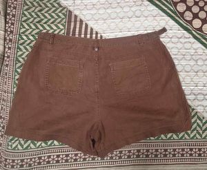 Girls Brown Shorts