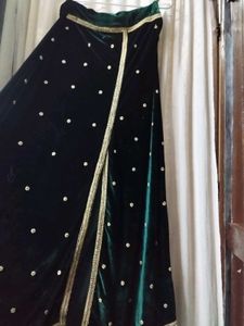 Velvet Indian Outfit