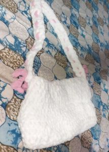 Handmade Crochet Cloudy Bag
