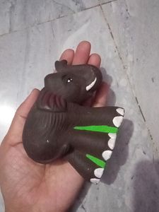 Cute Little Elephant Of Soil