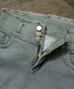 Grey Denim Jeans