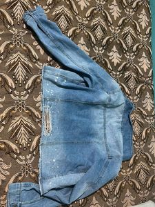 Distressed Denim Jacket