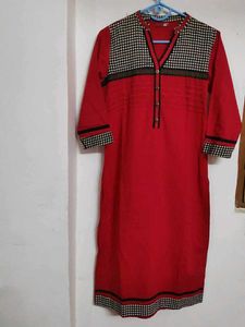 New Shree Elegant Red Kurta