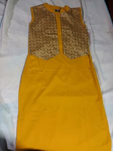 Yellow Kurti