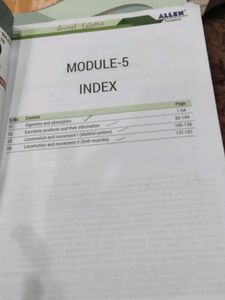 Allen Biology Module 5 And 6