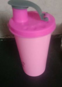 kids slipper ad water bottle