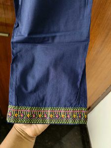 Biba Floral Kurta And Pant Set