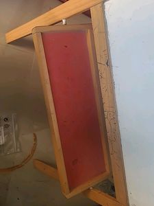 IKEA 2 IN 1 BLACK &amp; WHITE BOARD