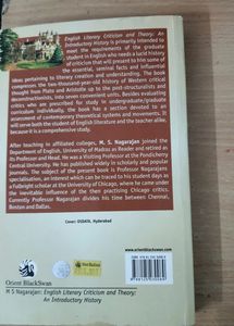 English Literary Criticism &amp; Theory by MS NAGARAJAN