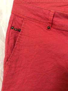 Red trouser &amp; pants
