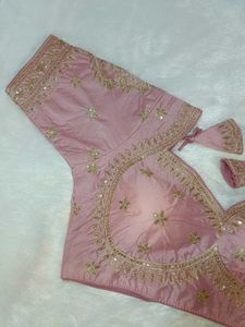 Pink Embroidered Blouse