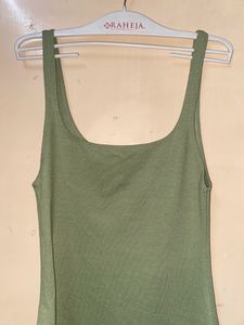 Olive Green Bodycon Dress