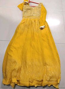 Yellow Ethnic Gown