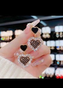Heart Dangle Earrings
