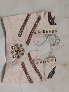 Beautiful Sequence Embroidered Heavy Saree