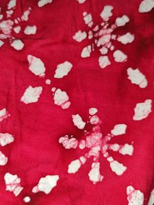 Red Floral Print Top