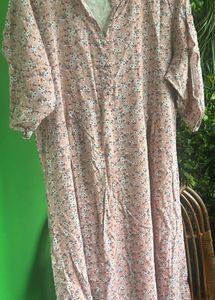 Floral Print Dress Size XXL